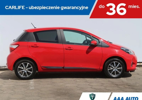 Toyota Yaris cena 55000 przebieg: 49858, rok produkcji 2020 z Drobin małe 106